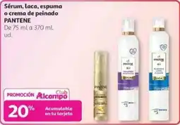Alcampo PANTENE Sérum, laca, espuma o crema de peinado oferta