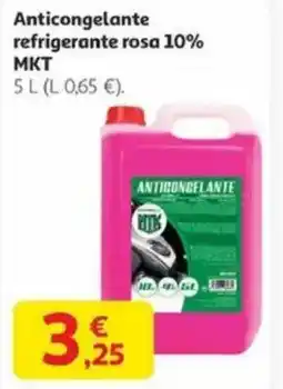 Alcampo MKT Anticongelante refrigerante rosa 10% oferta