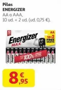 Alcampo ENERGIZER Pilas oferta