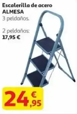 Alcampo ALMESA Escalerilla de acero oferta