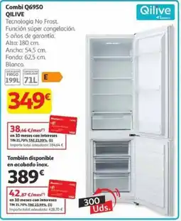 Alcampo QILIVE Combi Q6950 oferta