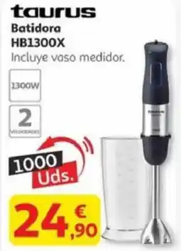 Alcampo TAURUS Batidora HB1300X oferta