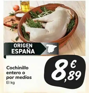 Carrefour Market Cochinillo entero o por medios oferta