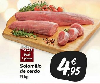 Carrefour Market Solomillo de cerdo oferta