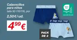 KIK Calzoncillos para niños oferta