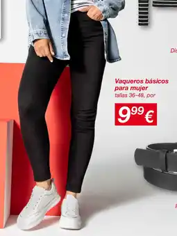 KIK Vaqueros básicos para mujer oferta