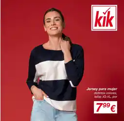 KIK Jersey para mujer oferta