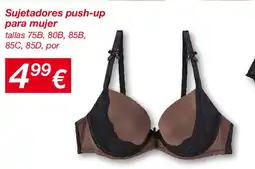 KIK Sujetadores push-up para mujer oferta