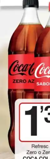 SPAR Fragadis COCA COLA Refresc cola Zero o Zero Zero oferta