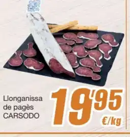 SPAR Fragadis CARSODO Llonganissa de pagès oferta