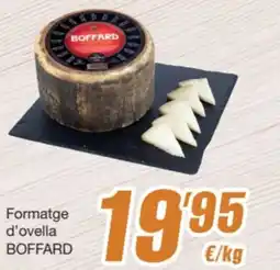 SPAR Fragadis BOFFARD Formatge d'ovella oferta