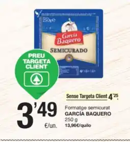 SPAR Fragadis GARCÍA BAQUERO Formatge semicurat oferta