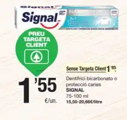 SPAR Fragadis SIGNAL Dentifrici bicarbonato o protecció caries oferta