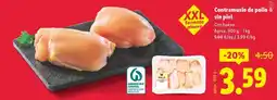 Lidl Contramuslo de pollo sin piel oferta
