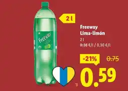 Lidl FREEWAY Lima-limón oferta