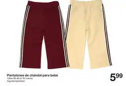 Zeeman Pantalones de chándal para bebé oferta