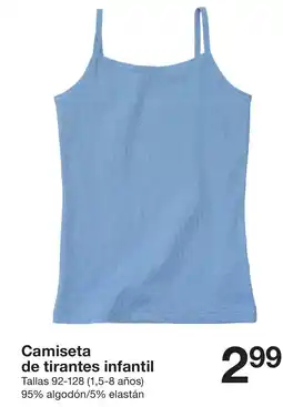 Zeeman Camiseta de tirantes infantil oferta