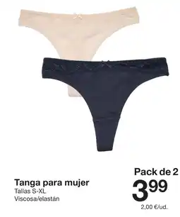 Zeeman Tanga para mujer oferta
