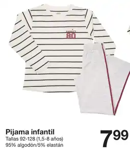 Zeeman Pijama infantil oferta