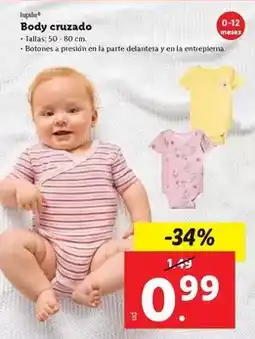 Ocine Lupilu - body cruzado oferta