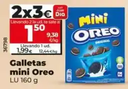 Dia Lu - galletas mini oreo oferta