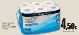Unide Market Unide - papel higiénico compacto doble capa oferta