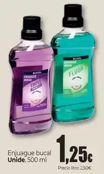 Unide Market Unide - enjuague bucal oferta