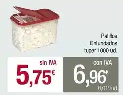 Masymas Palillos enfundados tuper oferta