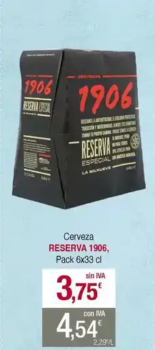 Masymas 1906 - cerveza reserva oferta