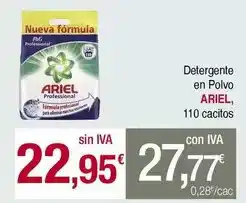 Masymas Ariel - detergente en polvo oferta