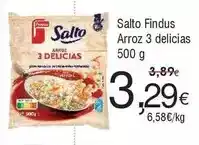 FROIZ Findus - salto arroz 3 delicias oferta