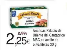 FROIZ Palacio - anchoas de oriente del cantabrico msc en aceite de oliva oferta