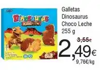 FROIZ Galletas dinosaurus choco leche oferta