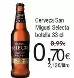 FROIZ San miguel - cerveza miguel selecta oferta