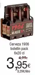 FROIZ 1906 - cerveza oferta