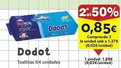 FROIZ Dodot - toallitas 64 unidades oferta