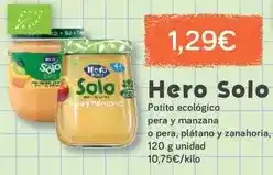 FROIZ Hero - potito ecologico pera y manzana o pera, platano y zanahoria oferta