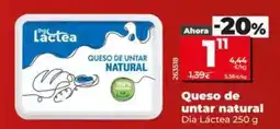 Dia Dia lactea - queso de untar natural oferta