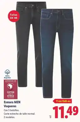 Lidl Esmara - men vaqueros oferta