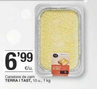 BonpreuEsclat Canelons De Carn Terra I Tast oferta