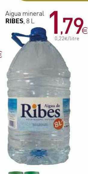 Condis Aigua Mineral Ribes oferta