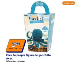 Action Crea tu propia figura de ganchillo Avec oferta