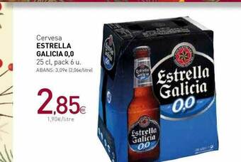 Condis Cervesa Estrella Galicia 0.0 oferta