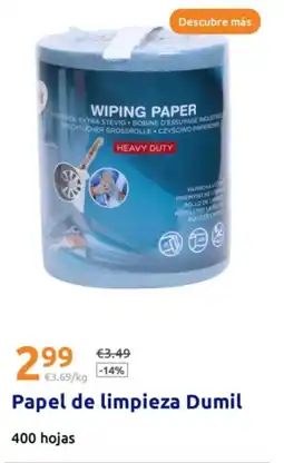 Action Papel de limpieza Dumil oferta