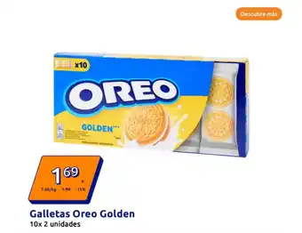 Action OREO Galletas Golden oferta