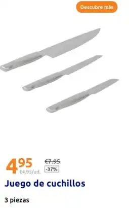 Action Juego de cuchillos oferta