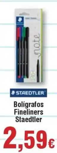 Hiper FROIZ STAEDTLER Bolígrafos Fineliners Staedtler oferta