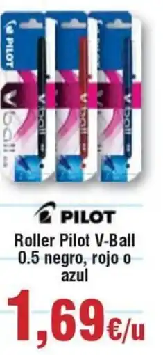 Hiper FROIZ PILOT Roller V-Ball 0.5 negro, rojo o oferta