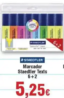 Hiper FROIZ STAEDTLER Marcador Texts 6+2 oferta