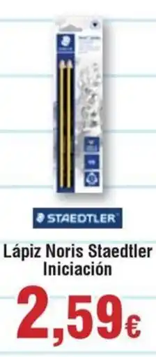 Hiper FROIZ STAEDTLER Lápiz Noris Staedtler Iniciación oferta